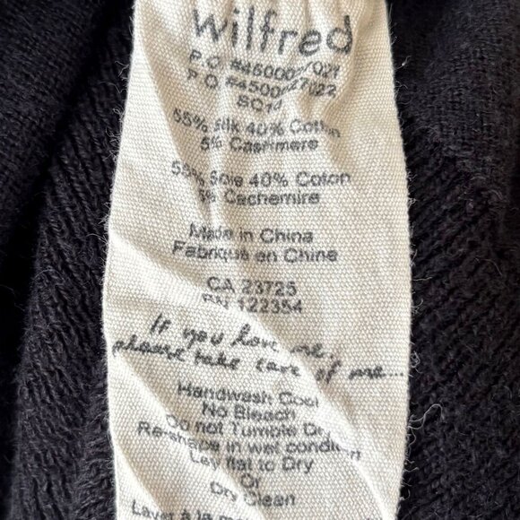 Wilfred Turtleneck Sweater with side slits - Picture 7 of 7